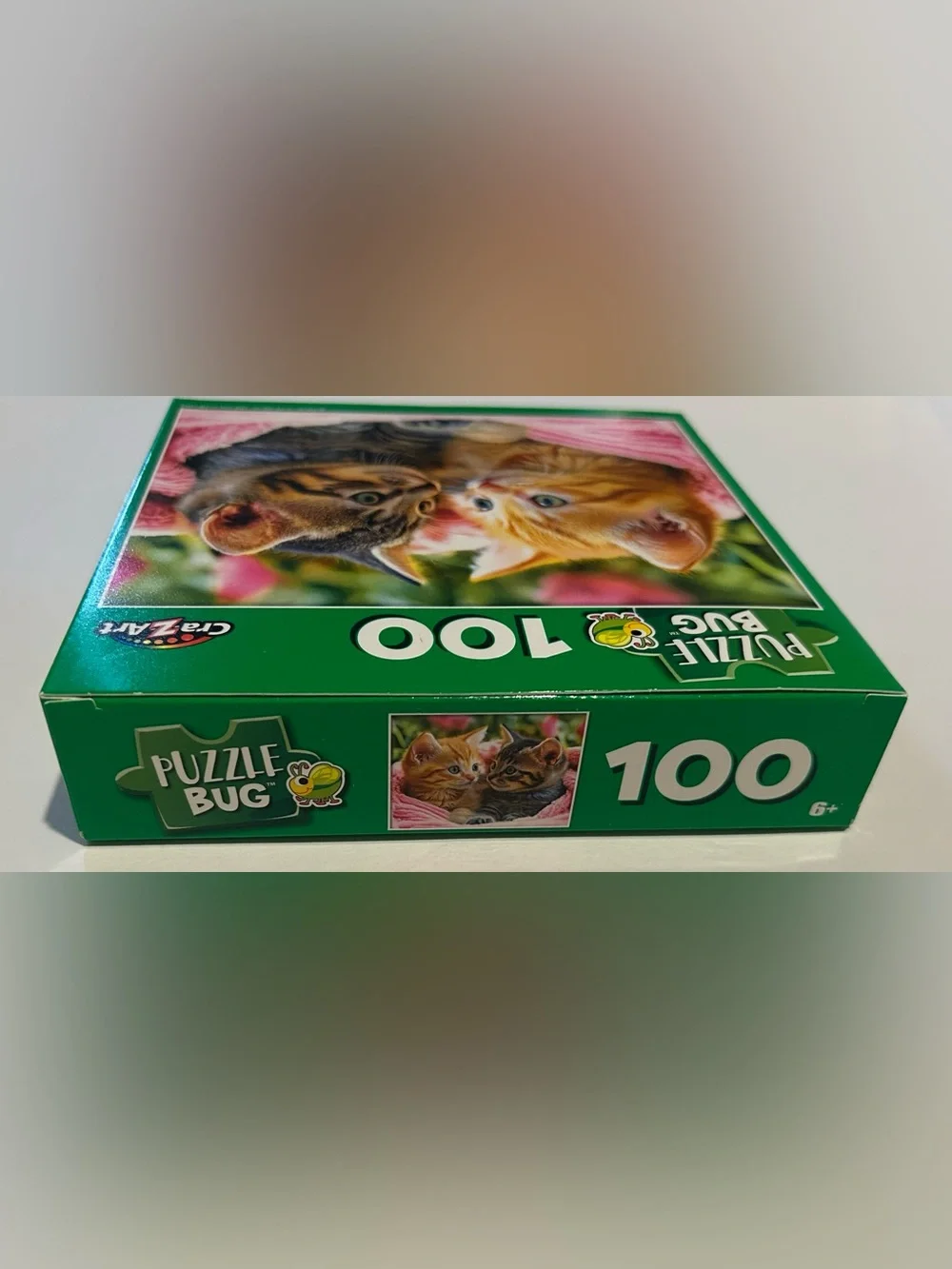 New “Cozy Kittens in Pink” Puzzle 100 Pieces 8.75” x 11.25” Puzzlebug  Cra-Z-Art